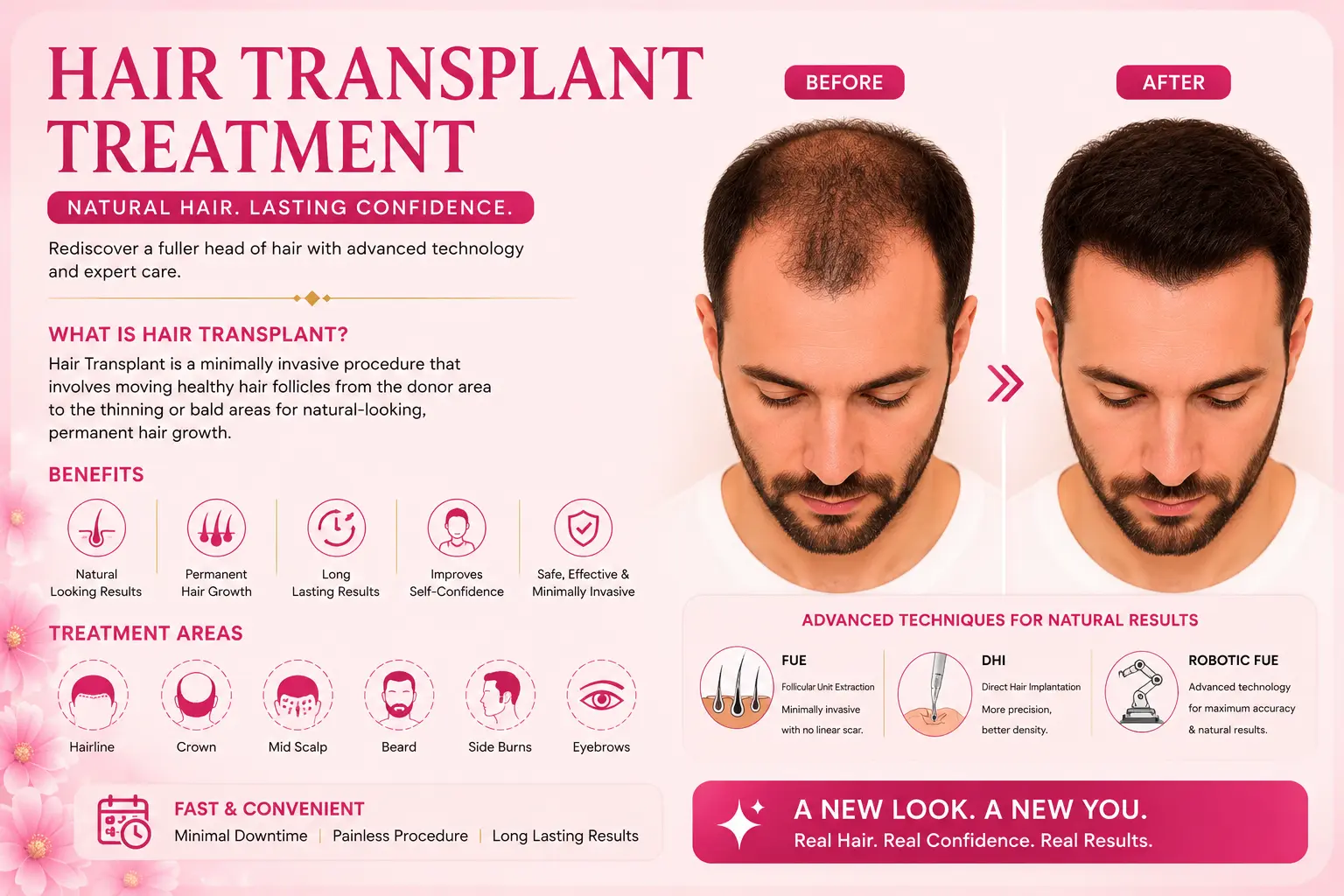 Best hair transplant clinic in Lucknow